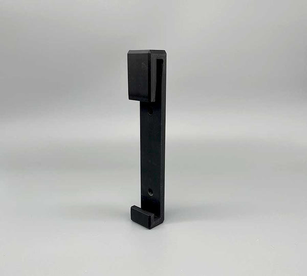 Guide rail wall mounting