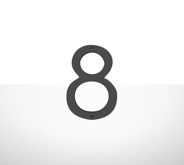 House number modern - 8