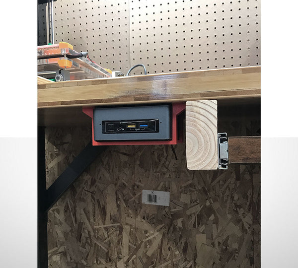 Intel NUC - bracket for under the table