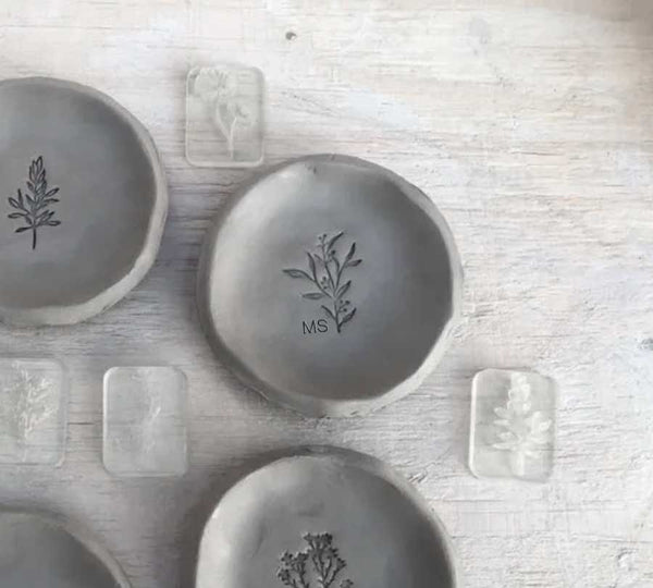 Ceramic stamp (create your own design)