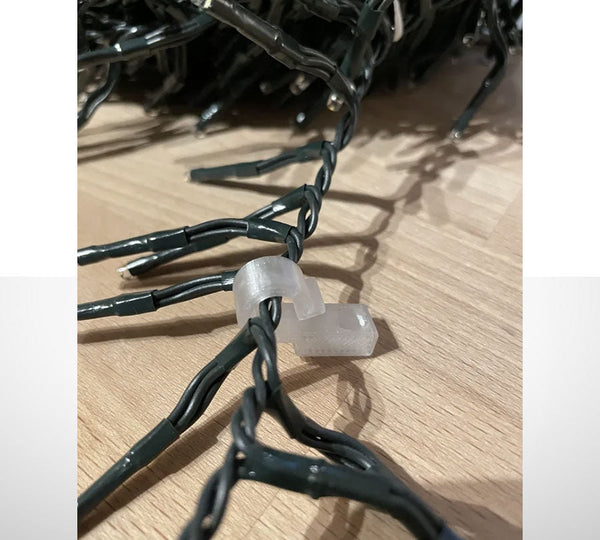 Light chain hooks for hanging with screw (10 pcs)