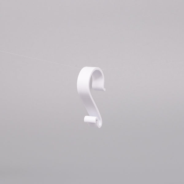 Light chain clips/hooks for gutter (100 pcs)