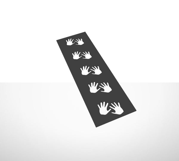 Elf door - small handprints