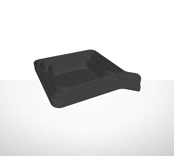 Sorting tray with funnel, 3-pack