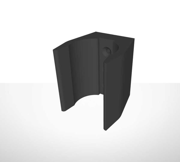 Wall bracket for vacuum cleaner pipe (39 mm)