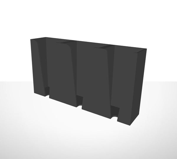 Wall holder for remote controls