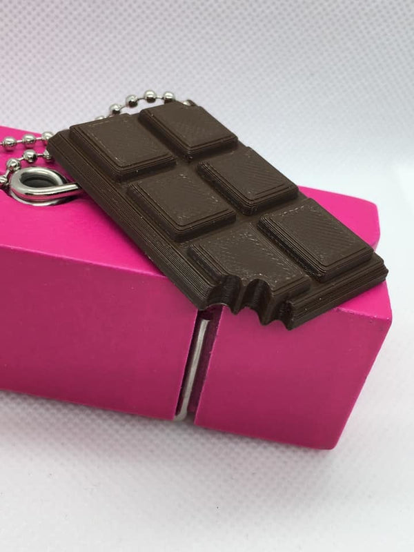 Chocolate keyring - 3D printed